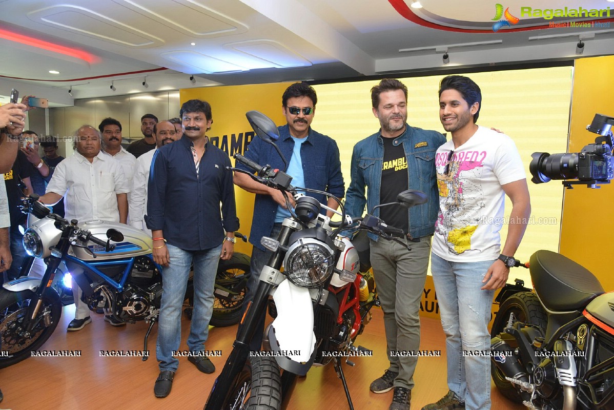 Ducati Scrambler Range Models 2019 Cover Off By Venkatesh & Naga Chaitanya In Hyderabad