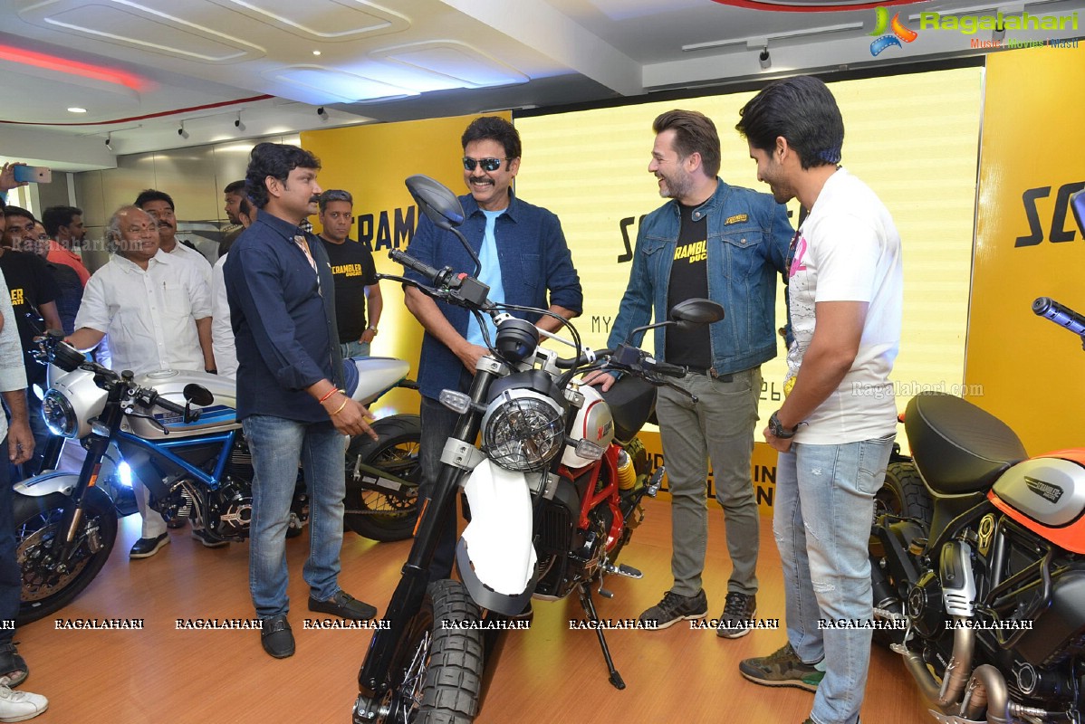 Ducati Scrambler Range Models 2019 Cover Off By Venkatesh & Naga Chaitanya In Hyderabad