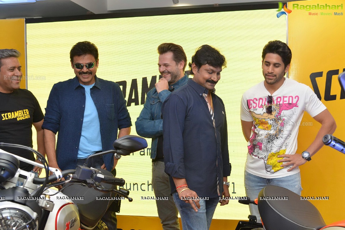 Ducati Scrambler Range Models 2019 Cover Off By Venkatesh & Naga Chaitanya In Hyderabad