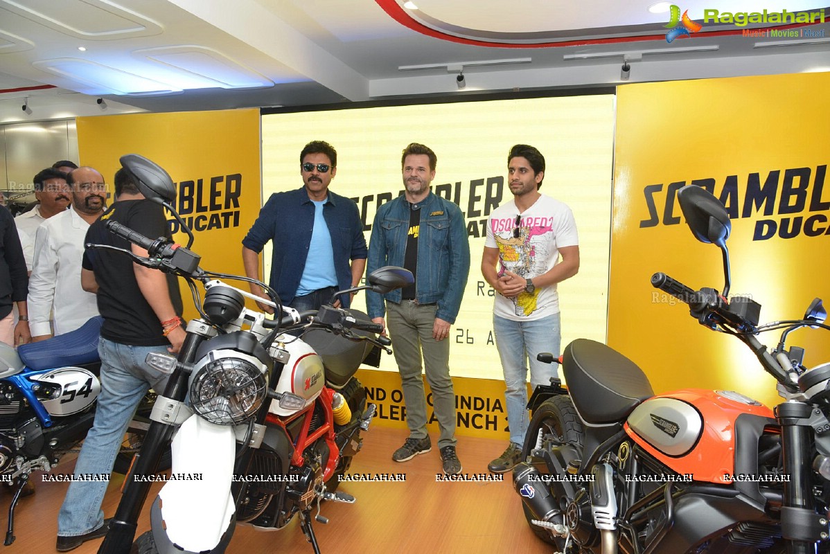 Ducati Scrambler Range Models 2019 Cover Off By Venkatesh & Naga Chaitanya In Hyderabad