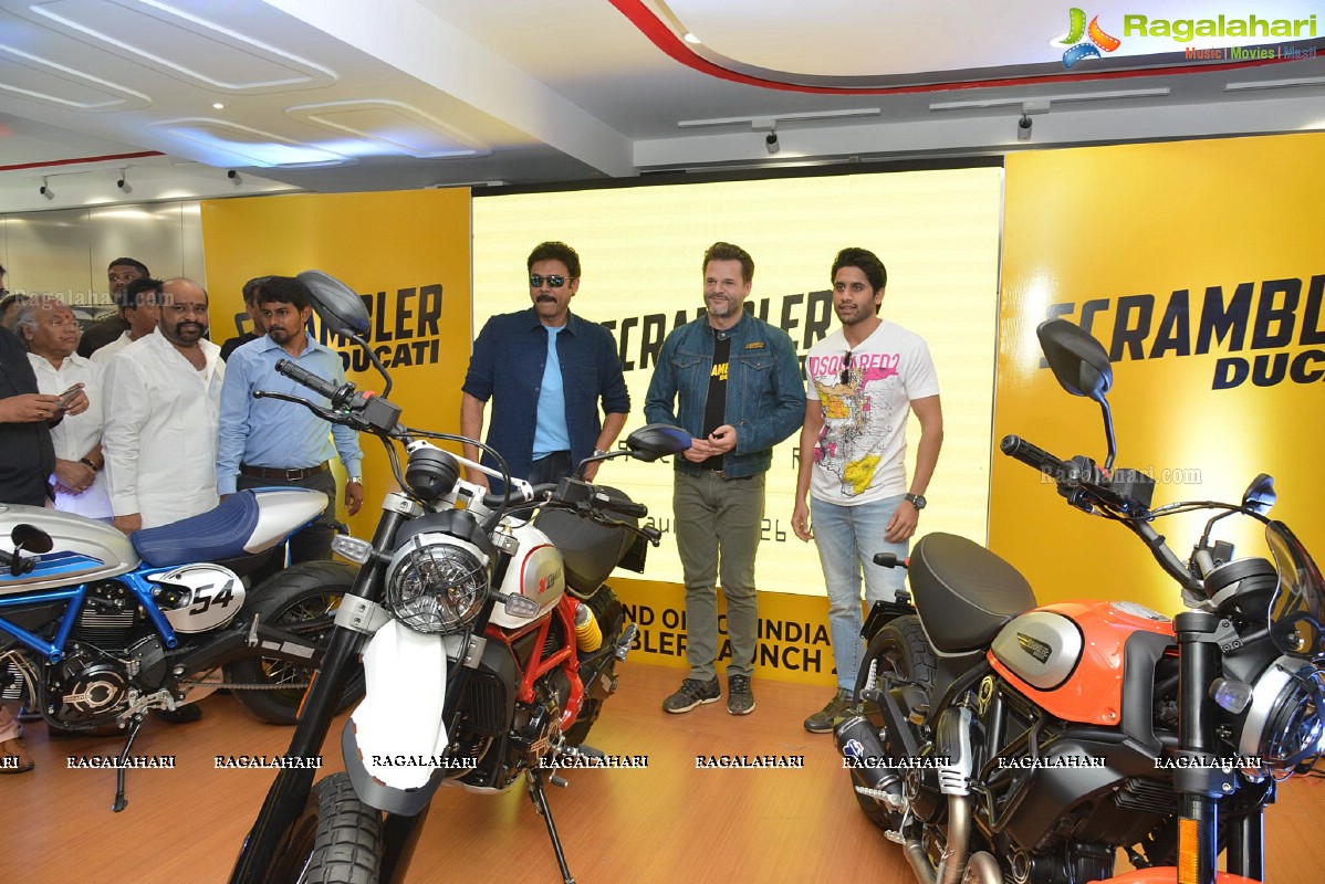 Ducati Scrambler Range Models 2019 Cover Off By Venkatesh & Naga Chaitanya In Hyderabad
