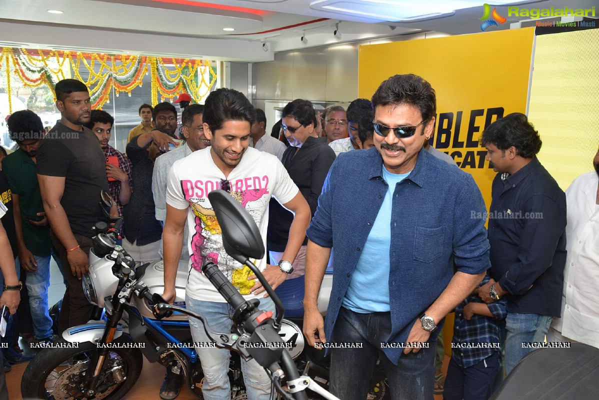 Ducati Scrambler Range Models 2019 Cover Off By Venkatesh & Naga Chaitanya In Hyderabad