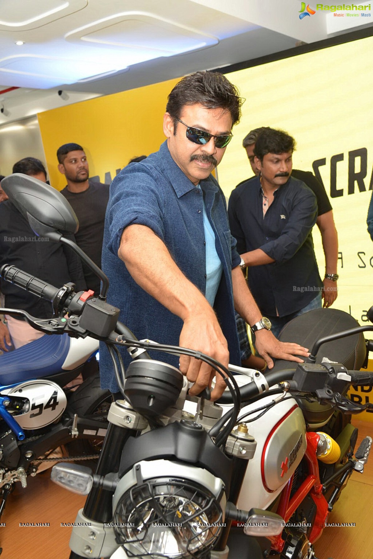 Ducati Scrambler Range Models 2019 Cover Off By Venkatesh & Naga Chaitanya In Hyderabad