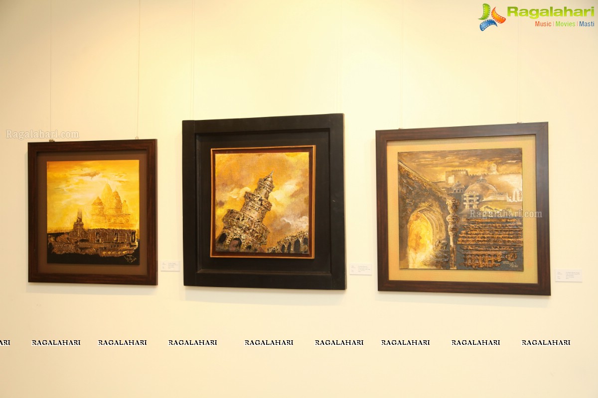 Shifting Realities by Ashok Kumar - Painting Exhibition at Kalakriti Art Gallery