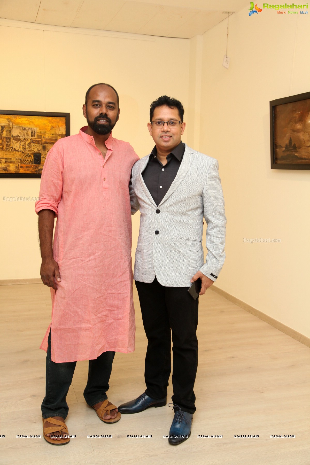 Shifting Realities by Ashok Kumar - Painting Exhibition at Kalakriti Art Gallery