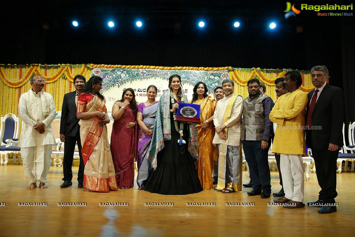 Sri Kala Sudha Telugu Association Film Awards 2019 at Madras Music Academy, Chennai