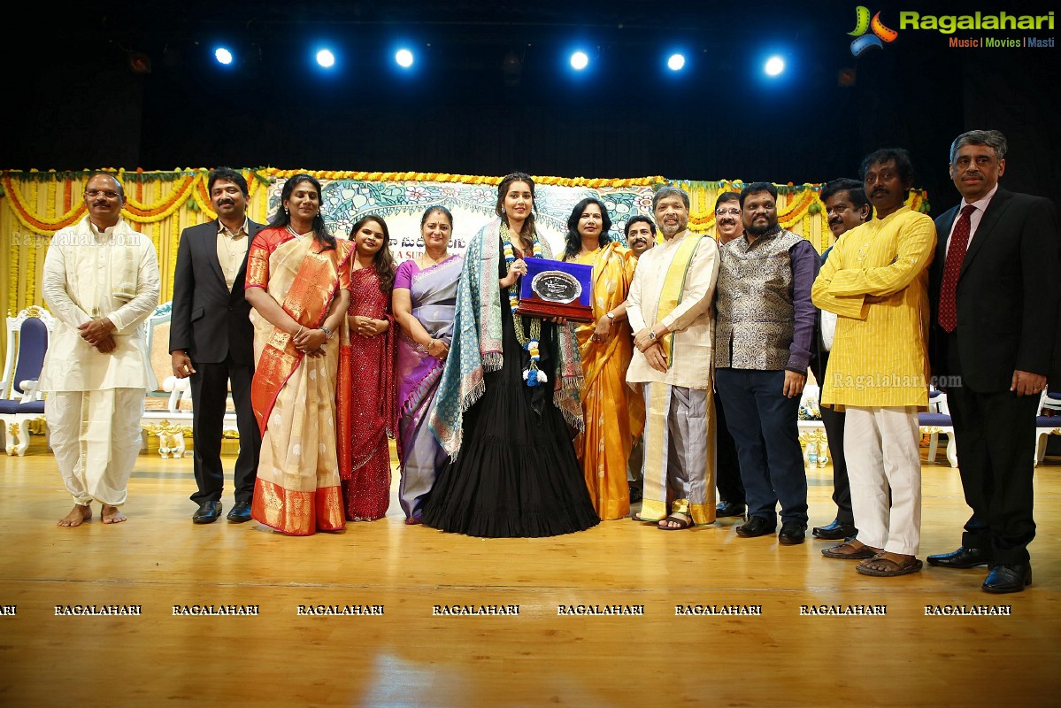 Sri Kala Sudha Telugu Association Film Awards 2019 at Madras Music Academy, Chennai