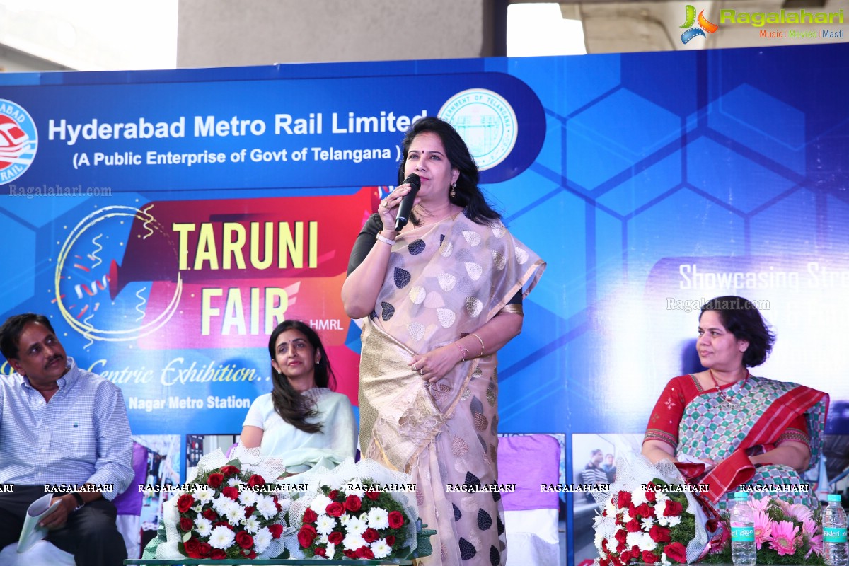 Taruni Fair - An Exhibition Dedicated to Women Opened at Taruni Madhura Nagar Metro Station