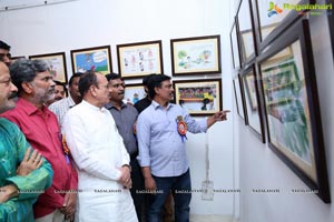 Telugu Cartoons Exhibition 2019