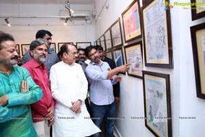 Telugu Cartoons Exhibition 2019