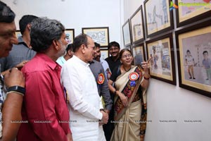 Telugu Cartoons Exhibition 2019