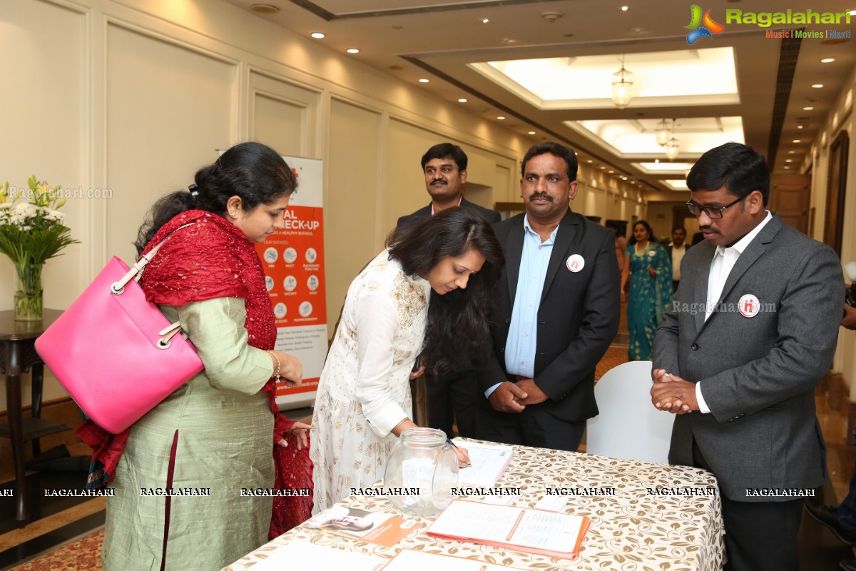 Tenet Diagnostics Press Conference To Brief About CME (Continuous Medical Education) Program at Hotel Grand Kakatiya, Hyderabad