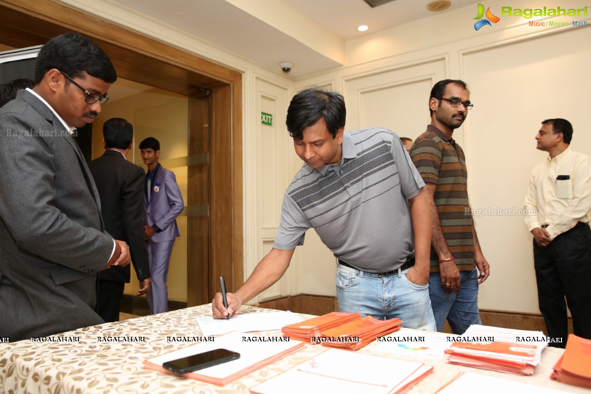 Tenet Diagnostics Press Conference To Brief About CME (Continuous Medical Education) Program at Hotel Grand Kakatiya, Hyderabad