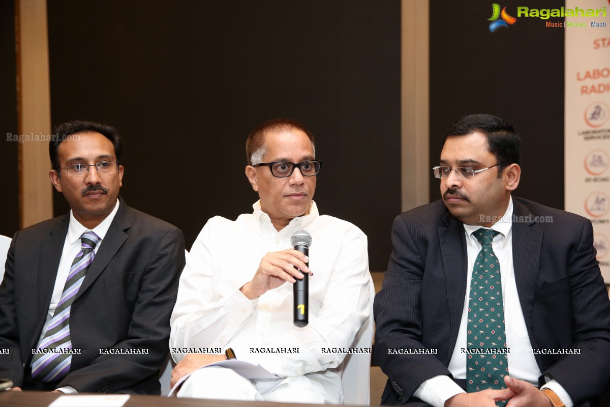 Tenet Diagnostics Press Conference To Brief About CME (Continuous Medical Education) Program at Hotel Grand Kakatiya, Hyderabad