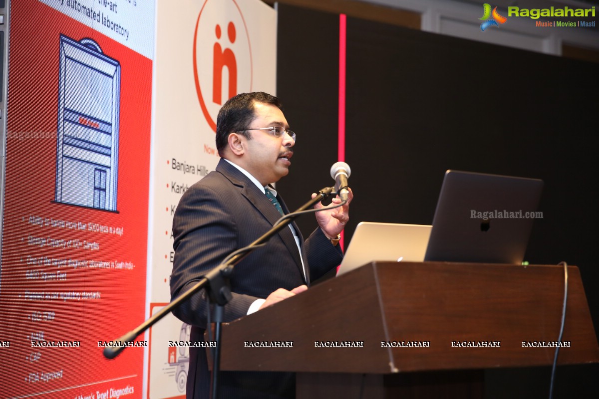 Tenet Diagnostics Press Conference To Brief About CME (Continuous Medical Education) Program at Hotel Grand Kakatiya, Hyderabad