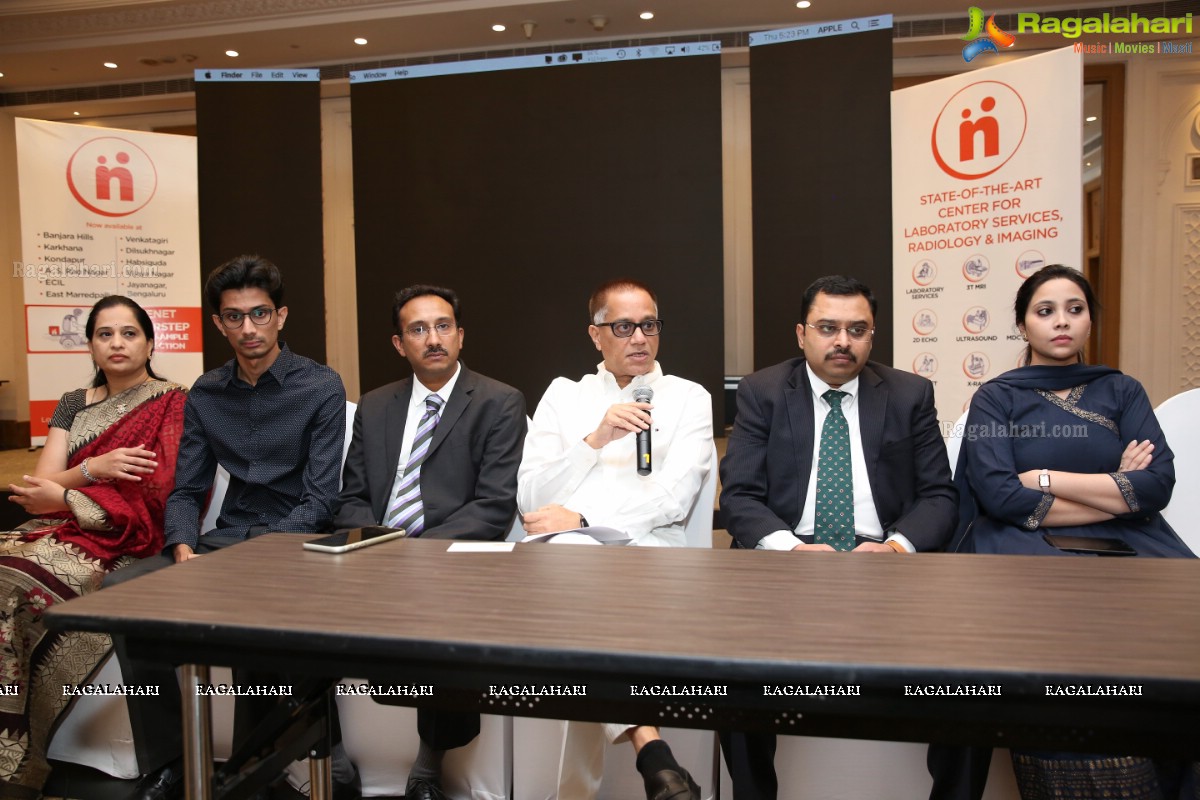 Tenet Diagnostics Press Conference To Brief About CME (Continuous Medical Education) Program at Hotel Grand Kakatiya, Hyderabad