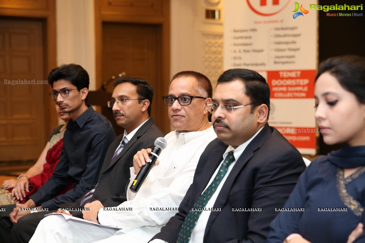 Tenet Diagnostics Press Conference To Brief About CME (Continuous Medical Education) Program at Hotel Grand Kakatiya, Hyderabad