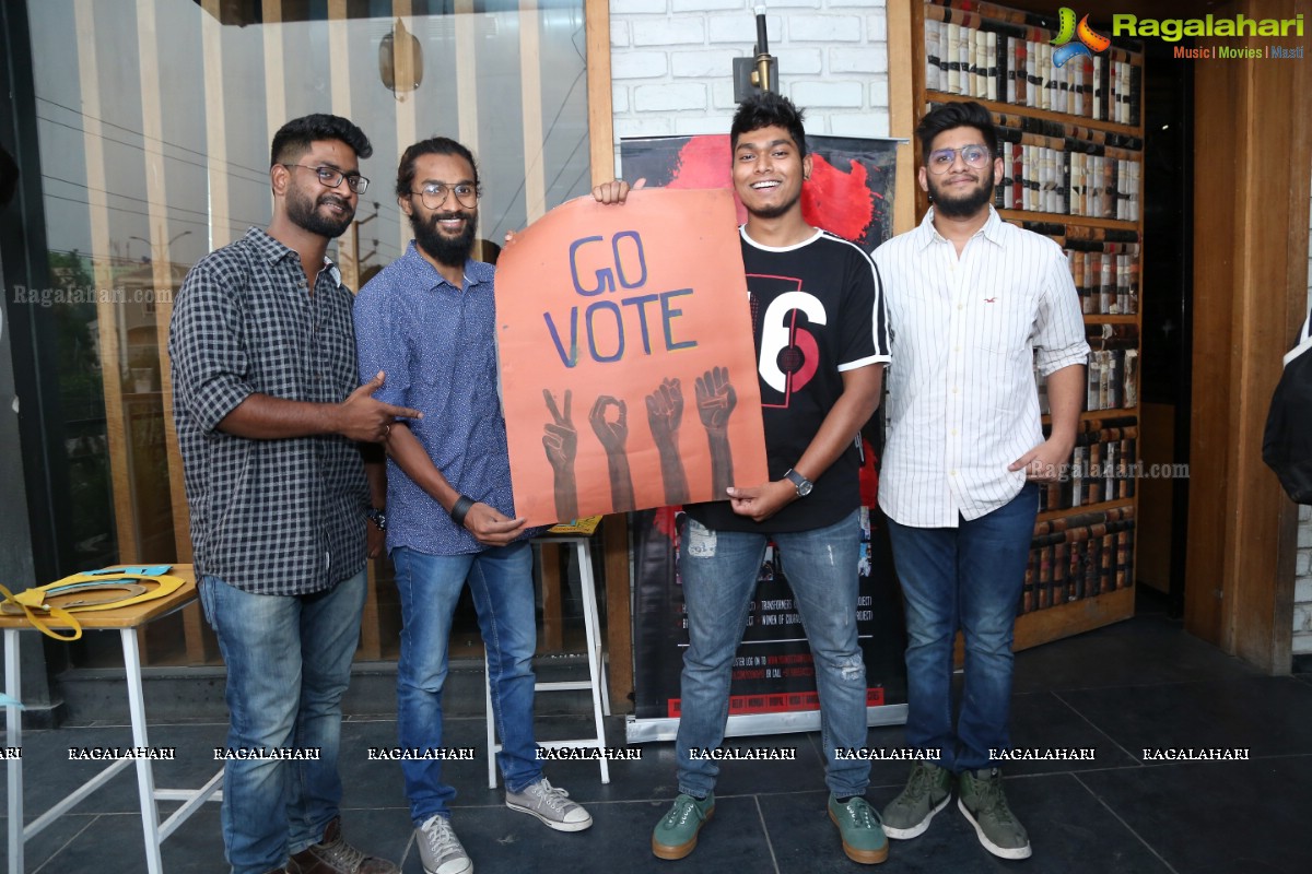 Youngistaan Foundation Presents Voting Awareness Program at The Moonshine Project, Jubilee Hills