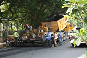 Hyderabad Lockdown Deserted Roads