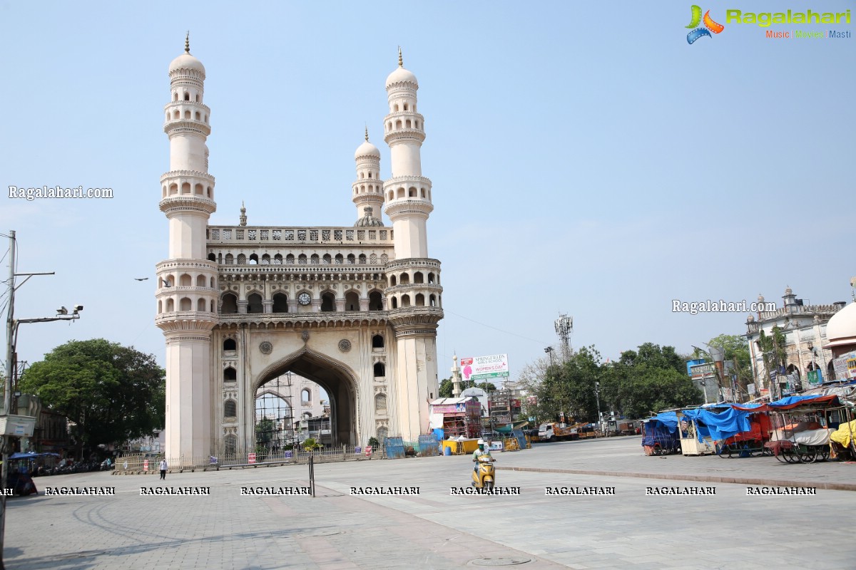 Hyderabad Lockdown: Deserted Roads, Streets, Closed Shops