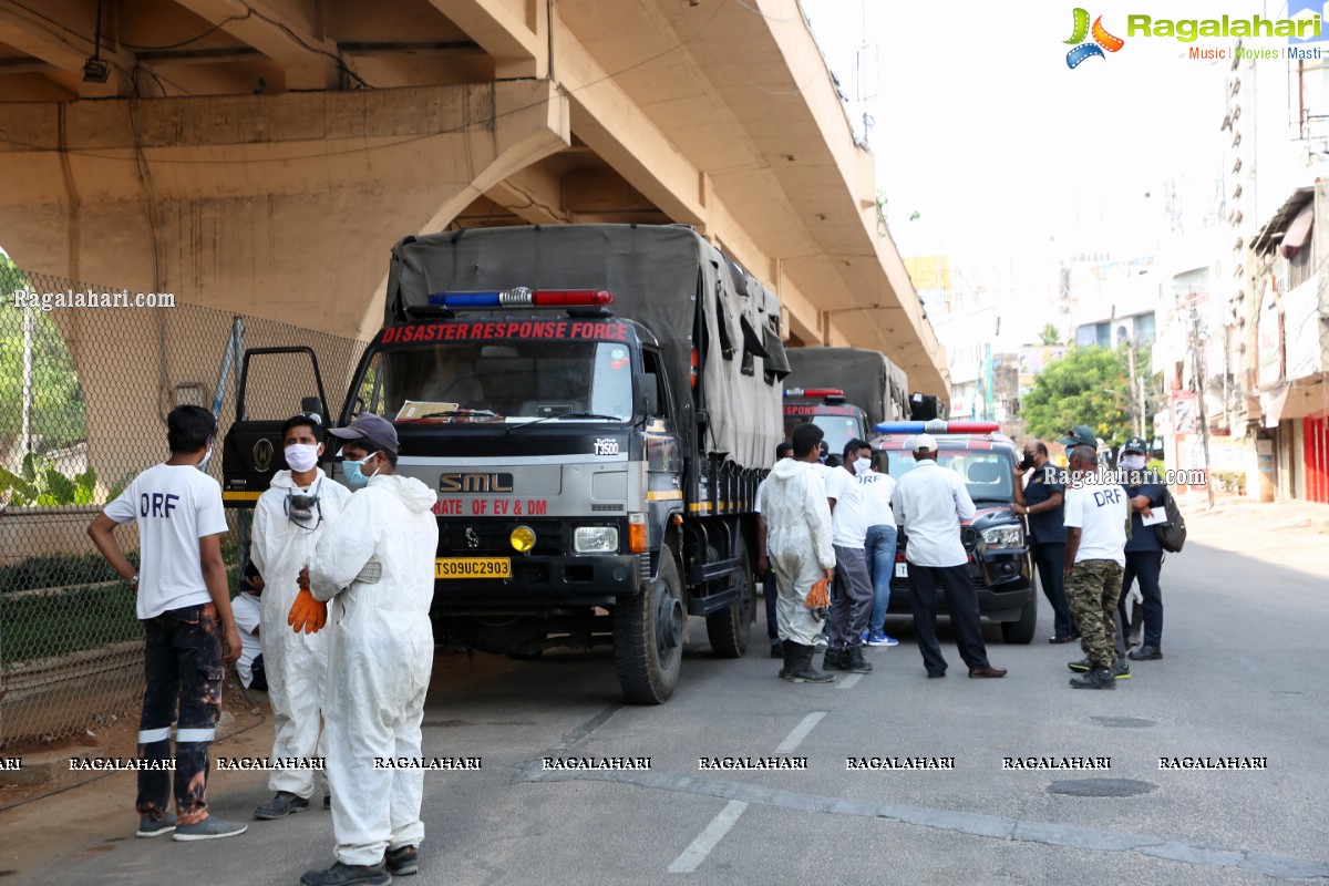 Hyderabad Lockdown: Deserted Roads, Streets, Closed Shops