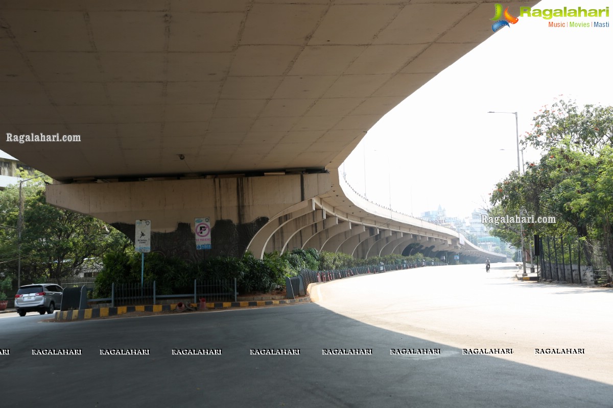 Hyderabad Lockdown: Deserted Roads, Streets, Closed Shops