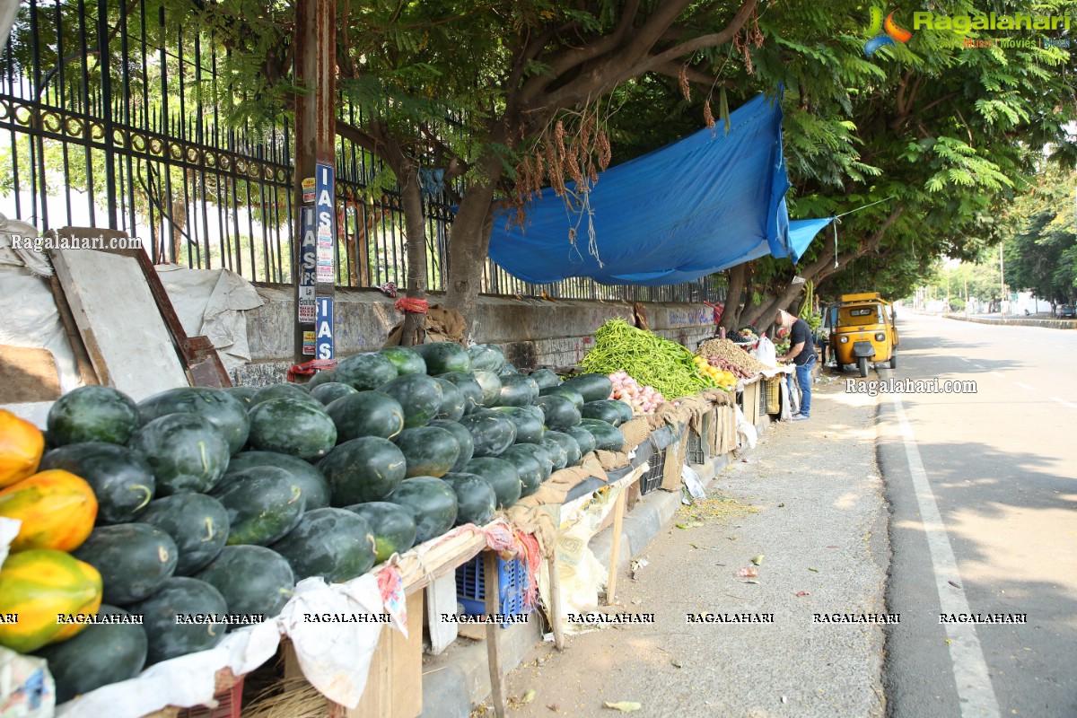 Hyderabad Lockdown: Deserted Roads, Streets, Closed Shops