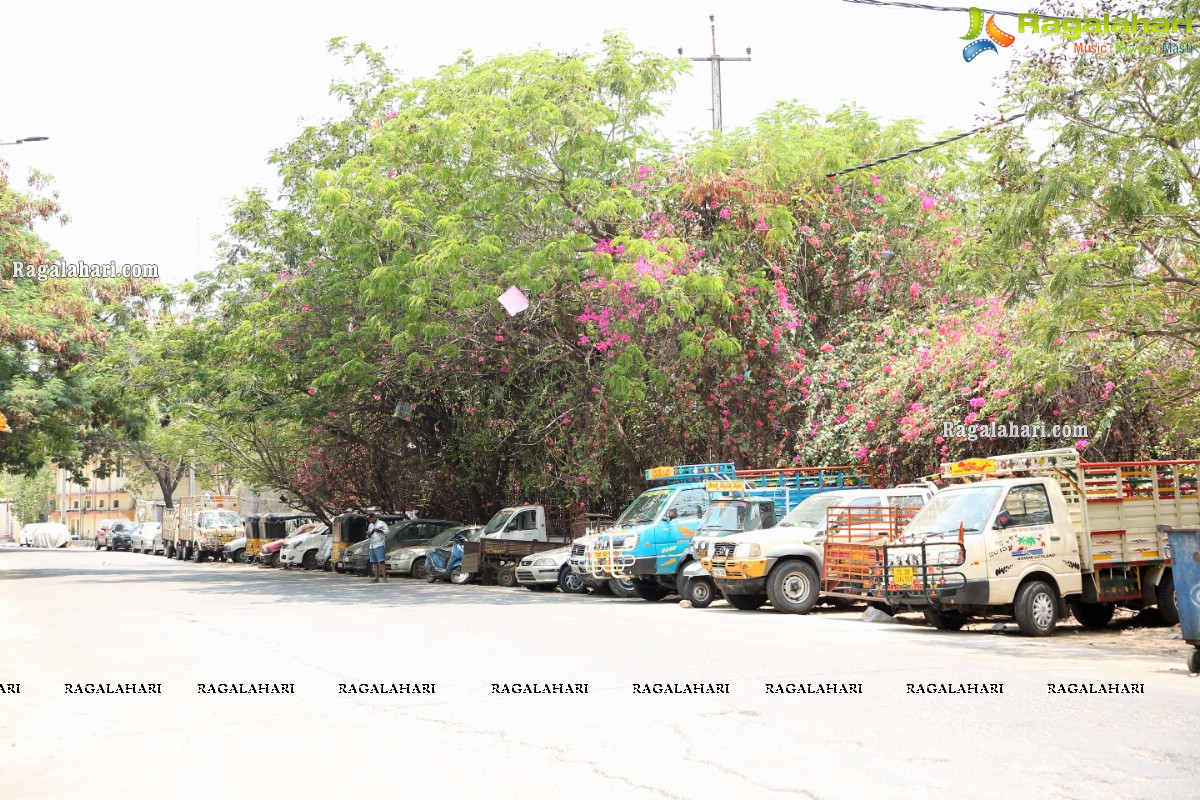 Hyderabad Lockdown: Deserted Roads, Streets, Closed Shops