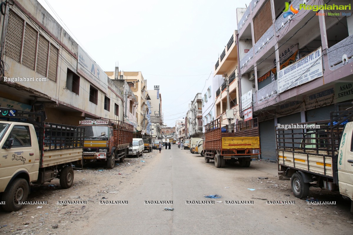 Hyderabad Lockdown: Deserted Roads, Streets, Closed Shops