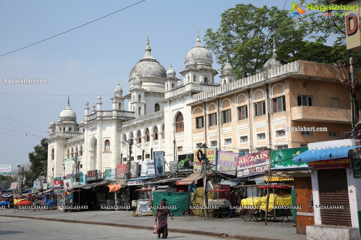 Hyderabad Lockdown: Deserted Roads, Streets, Closed Shops