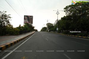 Hyderabad Lockdown Deserted Roads