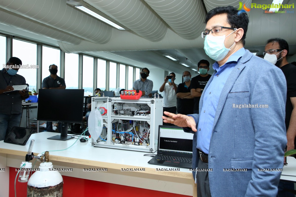 Telangana’s T-Works Develops BVM Based Affordable Ventilator 