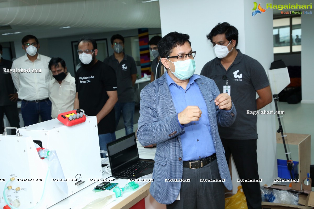 Telangana’s T-Works Develops BVM Based Affordable Ventilator 