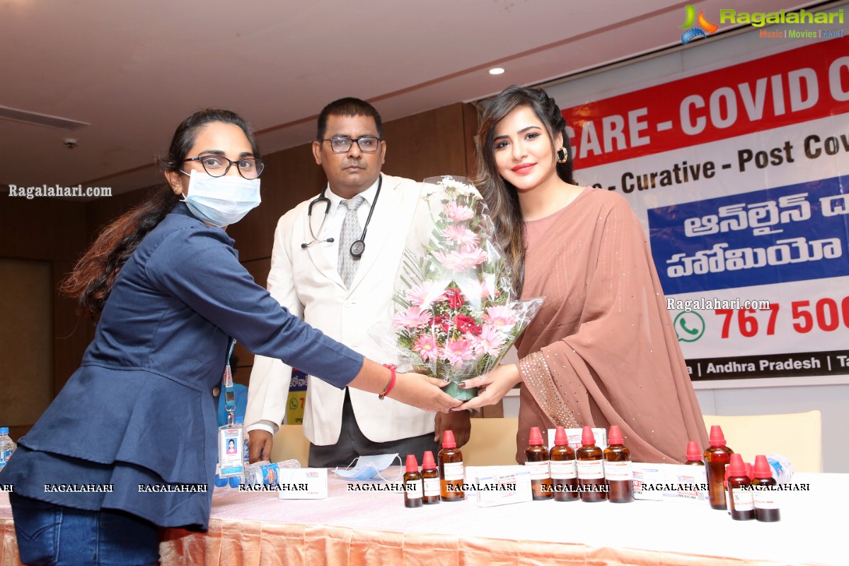 Bigg Boss Fame Ashu Reddy Launches Dr. Care - Covid Care Services