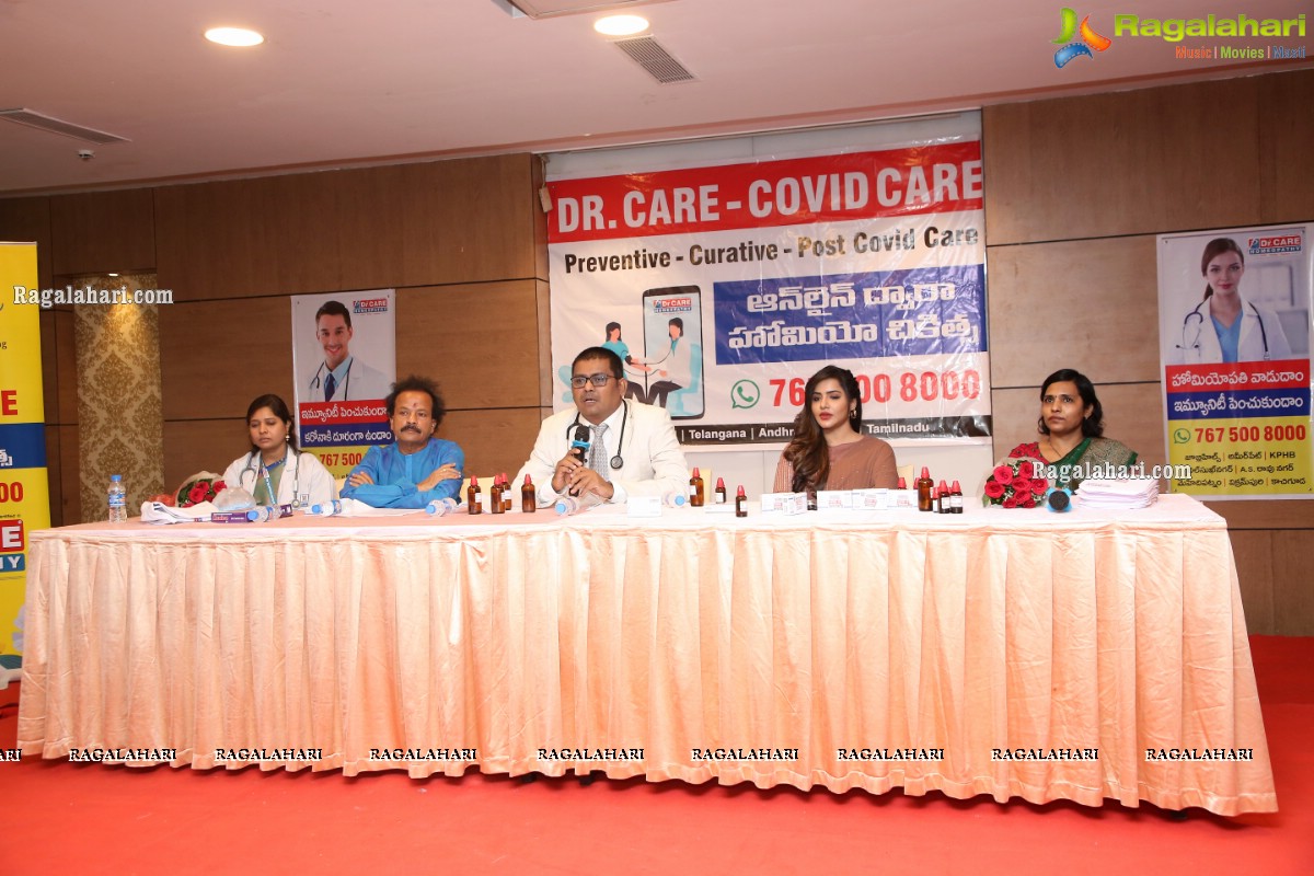 Bigg Boss Fame Ashu Reddy Launches Dr. Care - Covid Care Services