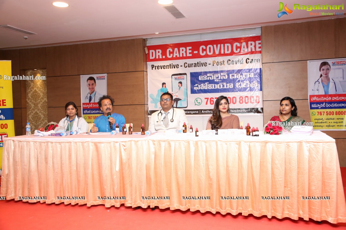 Bigg Boss Fame Ashu Reddy Launches Dr. Care - Covid Care Services