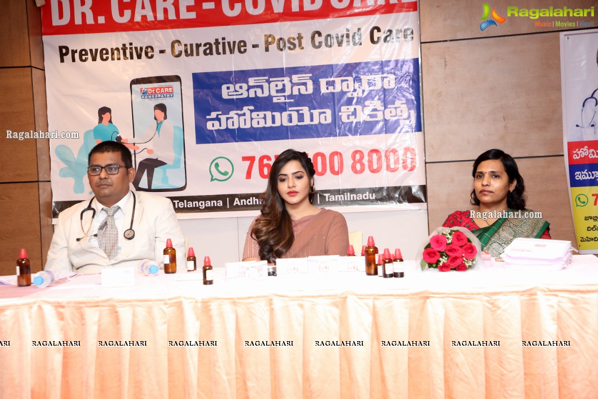 Bigg Boss Fame Ashu Reddy Launches Dr. Care - Covid Care Services