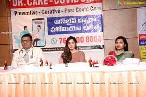 Ashu Reddy Launches Dr. Care - Covid Care Services