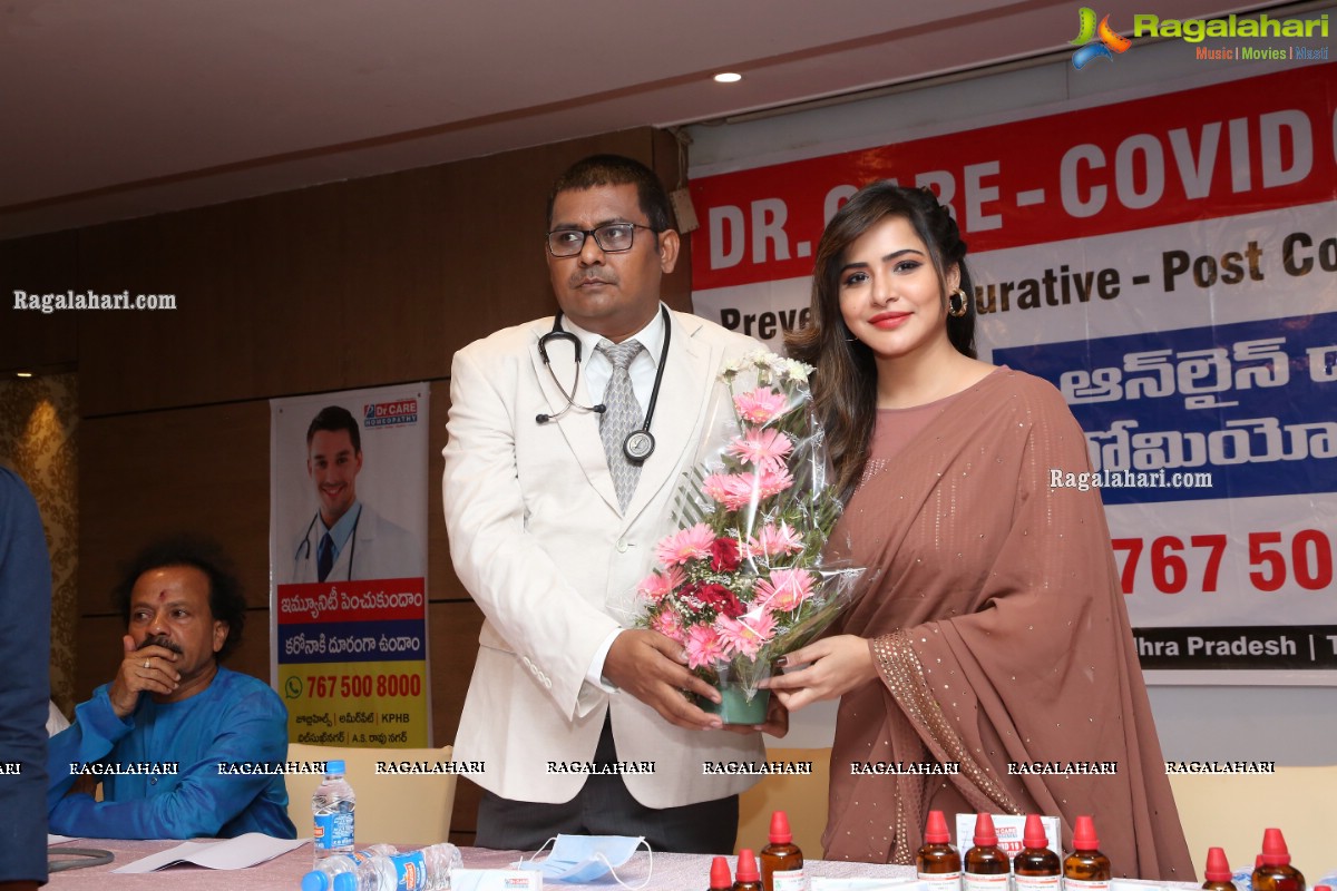 Bigg Boss Fame Ashu Reddy Launches Dr. Care - Covid Care Services