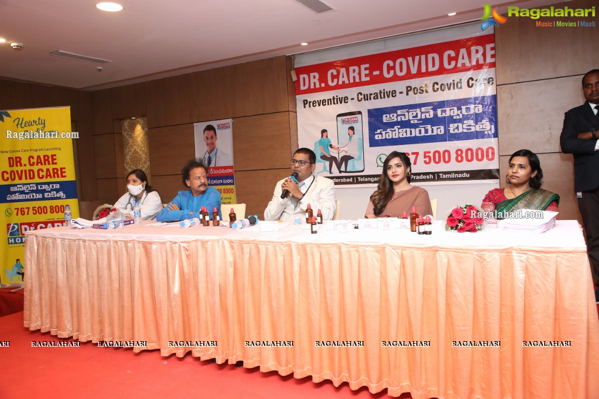 Bigg Boss Fame Ashu Reddy Launches Dr. Care - Covid Care Services