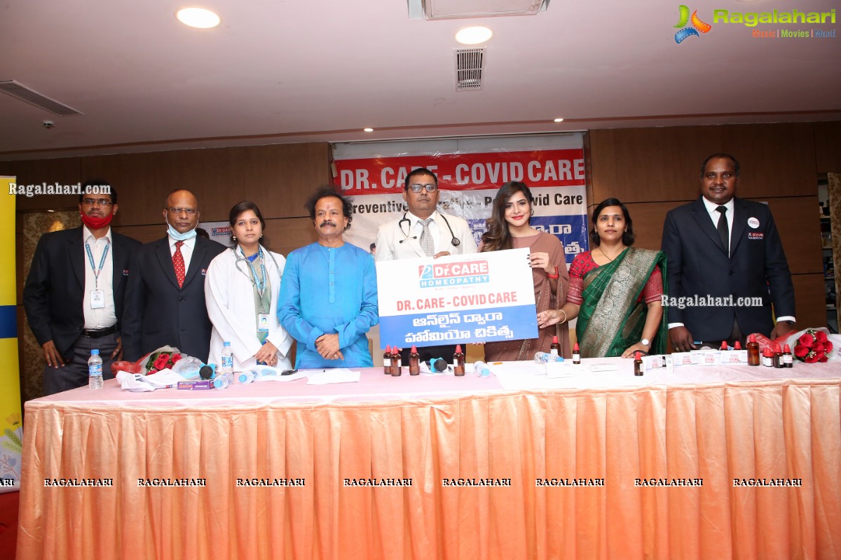 Bigg Boss Fame Ashu Reddy Launches Dr. Care - Covid Care Services