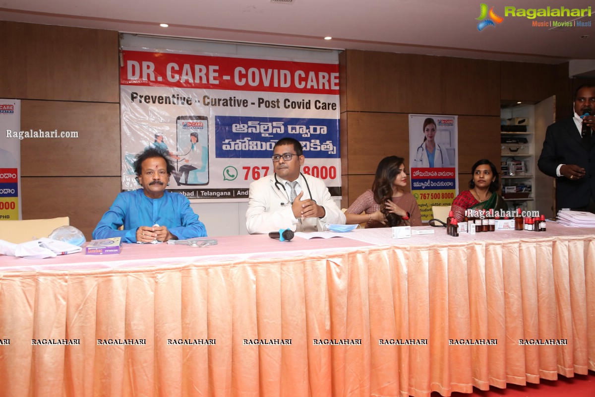 Bigg Boss Fame Ashu Reddy Launches Dr. Care - Covid Care Services