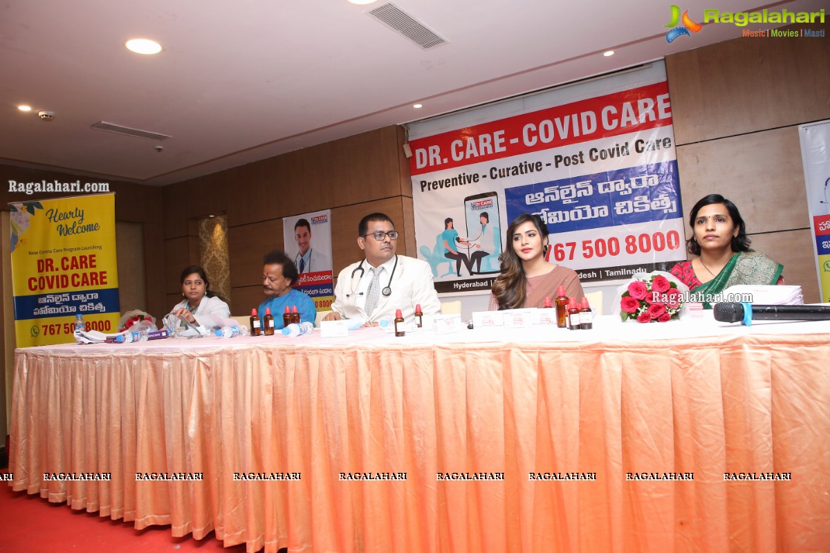 Bigg Boss Fame Ashu Reddy Launches Dr. Care - Covid Care Services