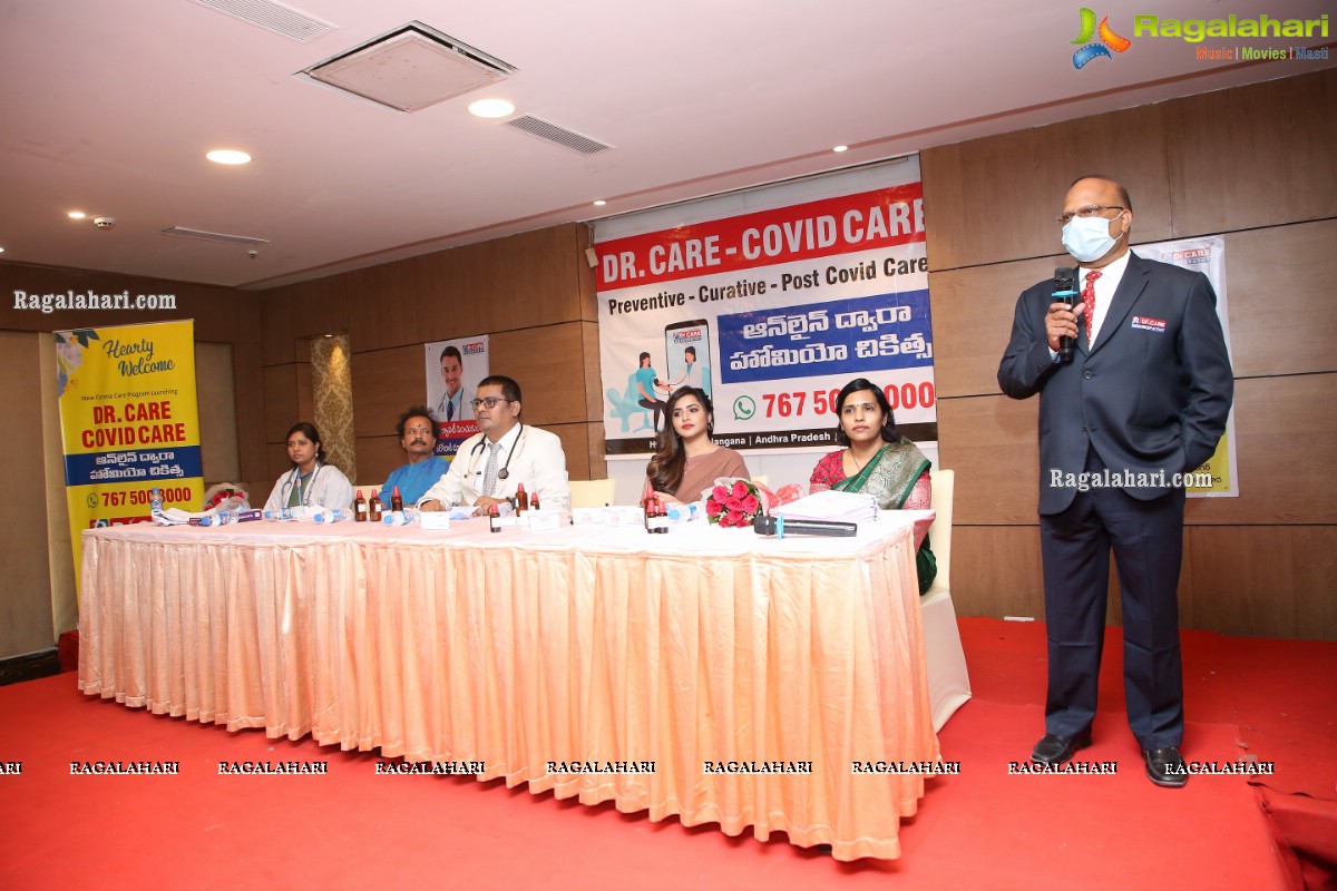 Bigg Boss Fame Ashu Reddy Launches Dr. Care - Covid Care Services