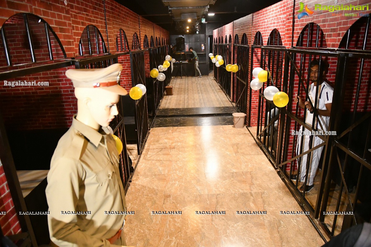 Nikhil Siddharth Inaugurated Gismat Mandi Jail Theme Restaurant in Vijayawada