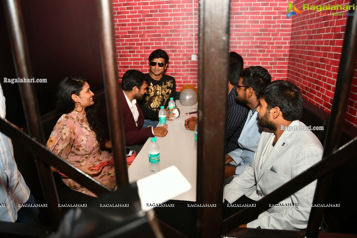 Nikhil Siddharth Inaugurated Gismat Mandi Jail Theme Restaurant in Vijayawada