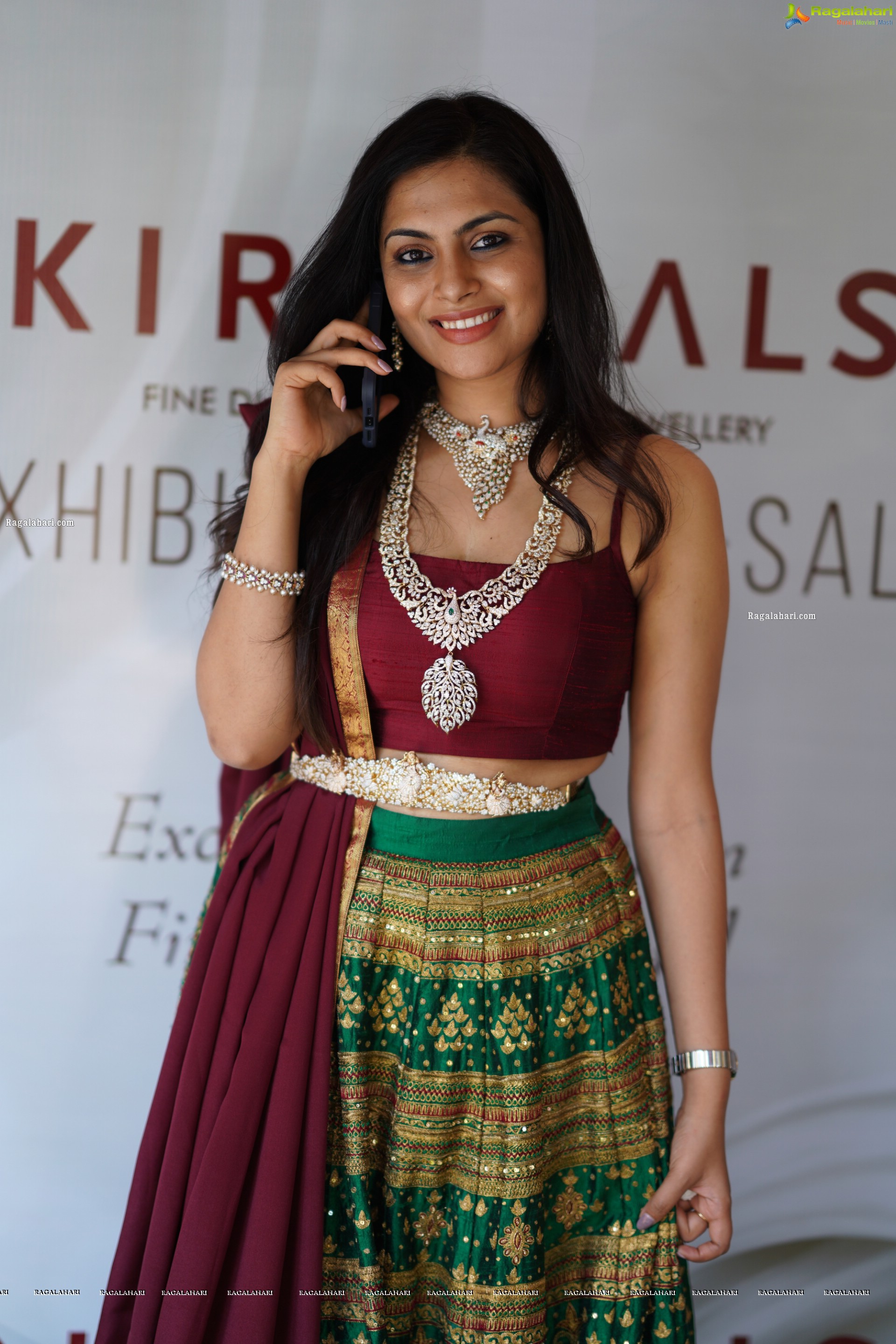 Kirtilals Trunk Show at The Jayanthi Ballal Store Mysore, Inaugurated by Sonu Gowda