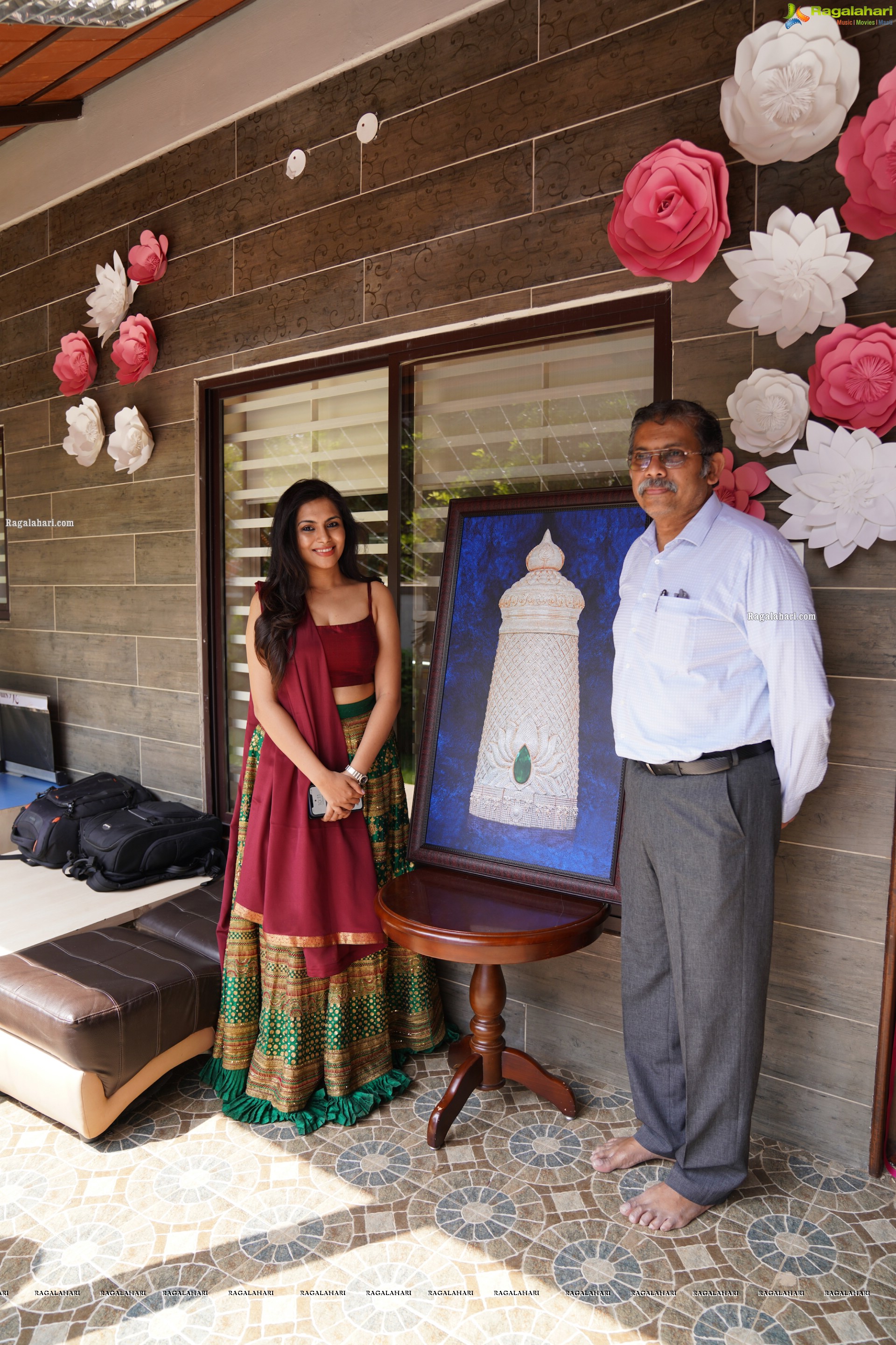 Kirtilals Trunk Show at The Jayanthi Ballal Store Mysore, Inaugurated by Sonu Gowda