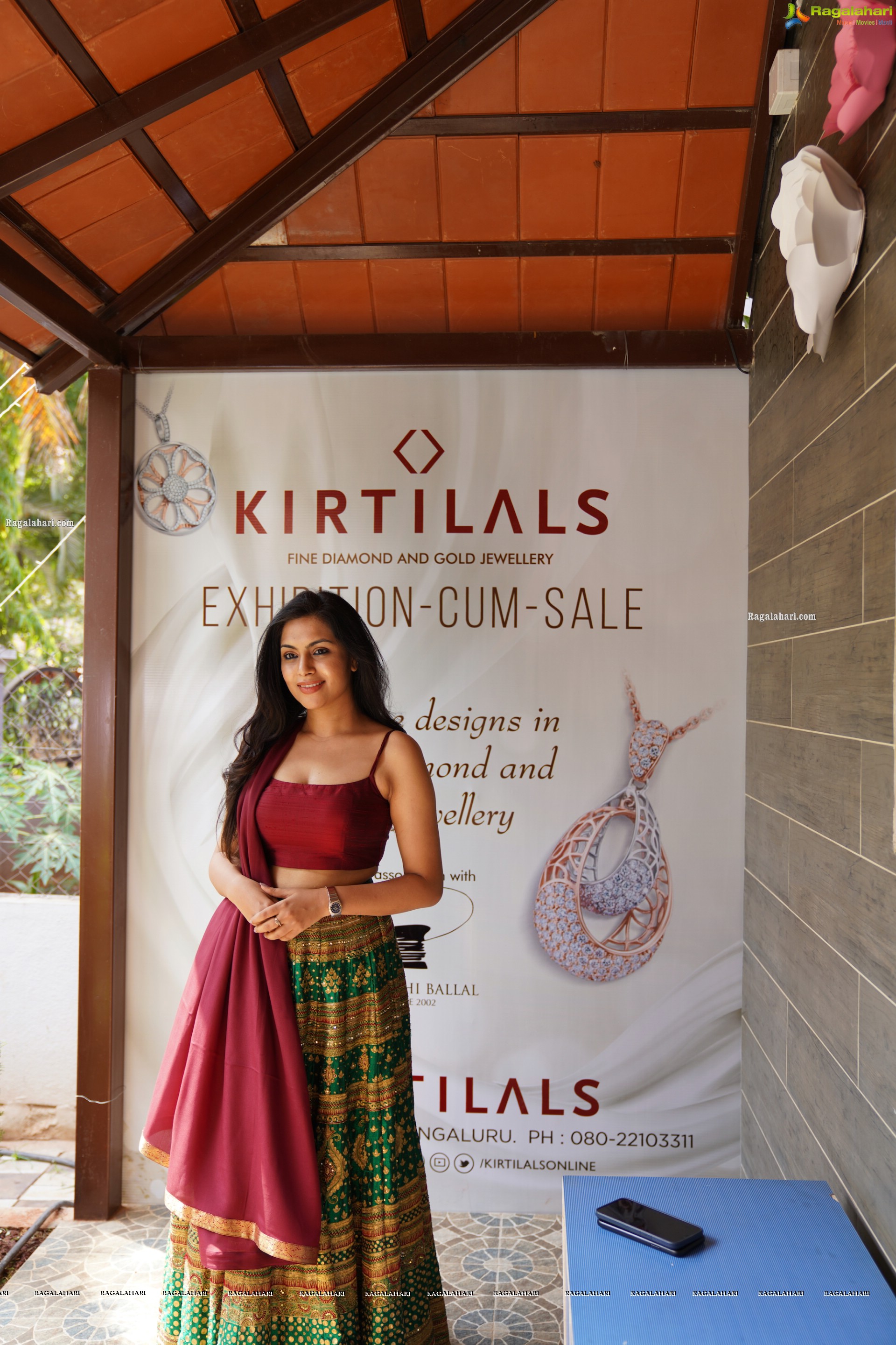 Kirtilals Trunk Show at The Jayanthi Ballal Store Mysore, Inaugurated by Sonu Gowda