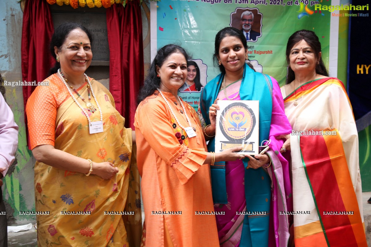 Lions Club of Hyderabad Petals Laid Foundation for Charitable Clinic for Women and Children